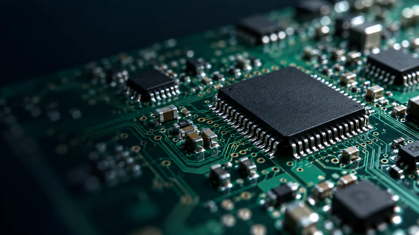 Electronic circuit board and microchip
